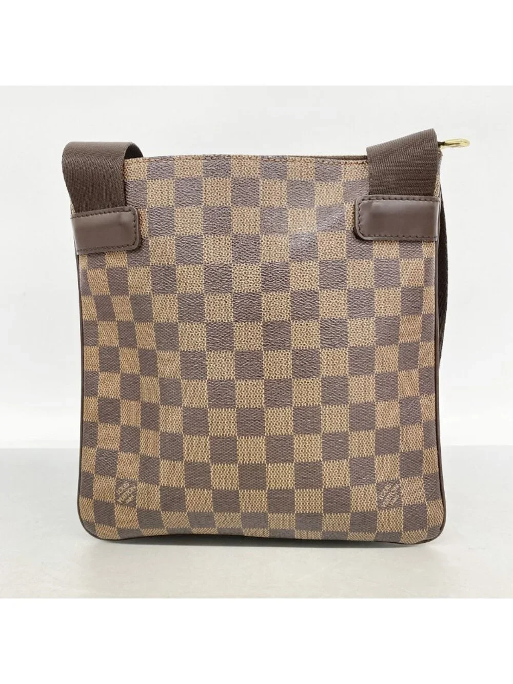 Louis Vuitton Shoulder Bag Damier Pochette Melville Ebene